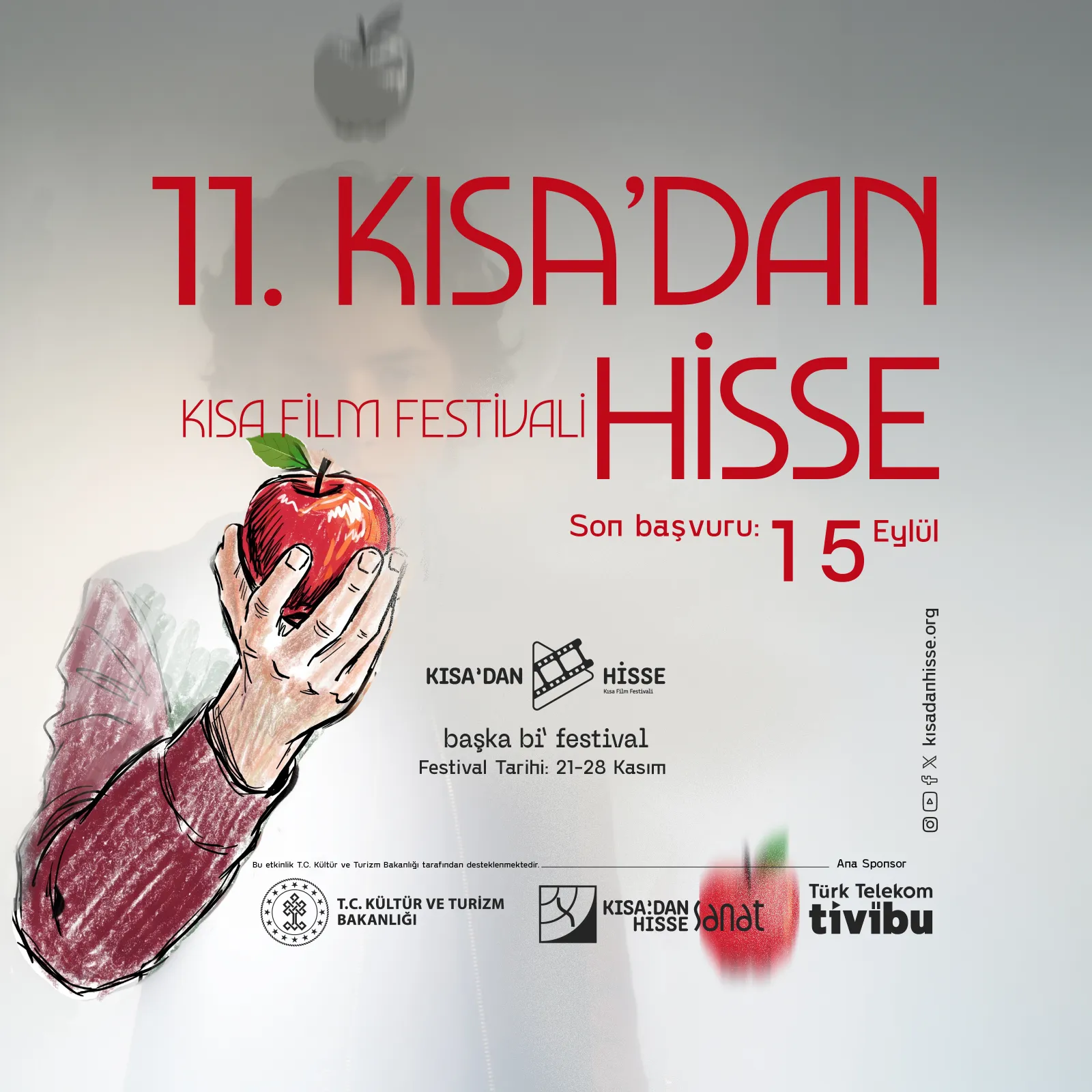 11. Kısa'dan Hisse Kısa Film Festivali Duyuru
