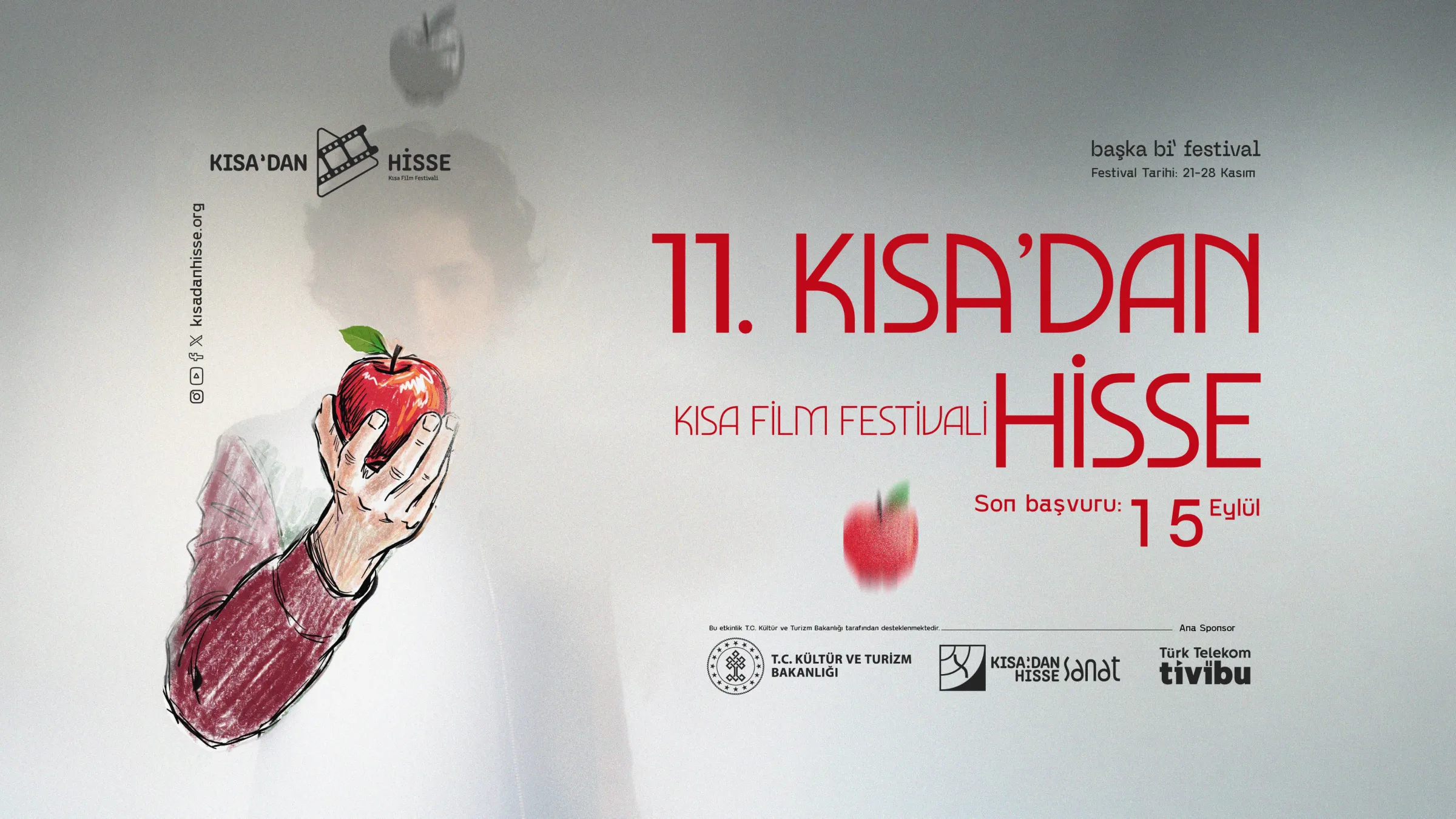 11. Kısa'dan Hisse Kısa Film Festivali Duyuru