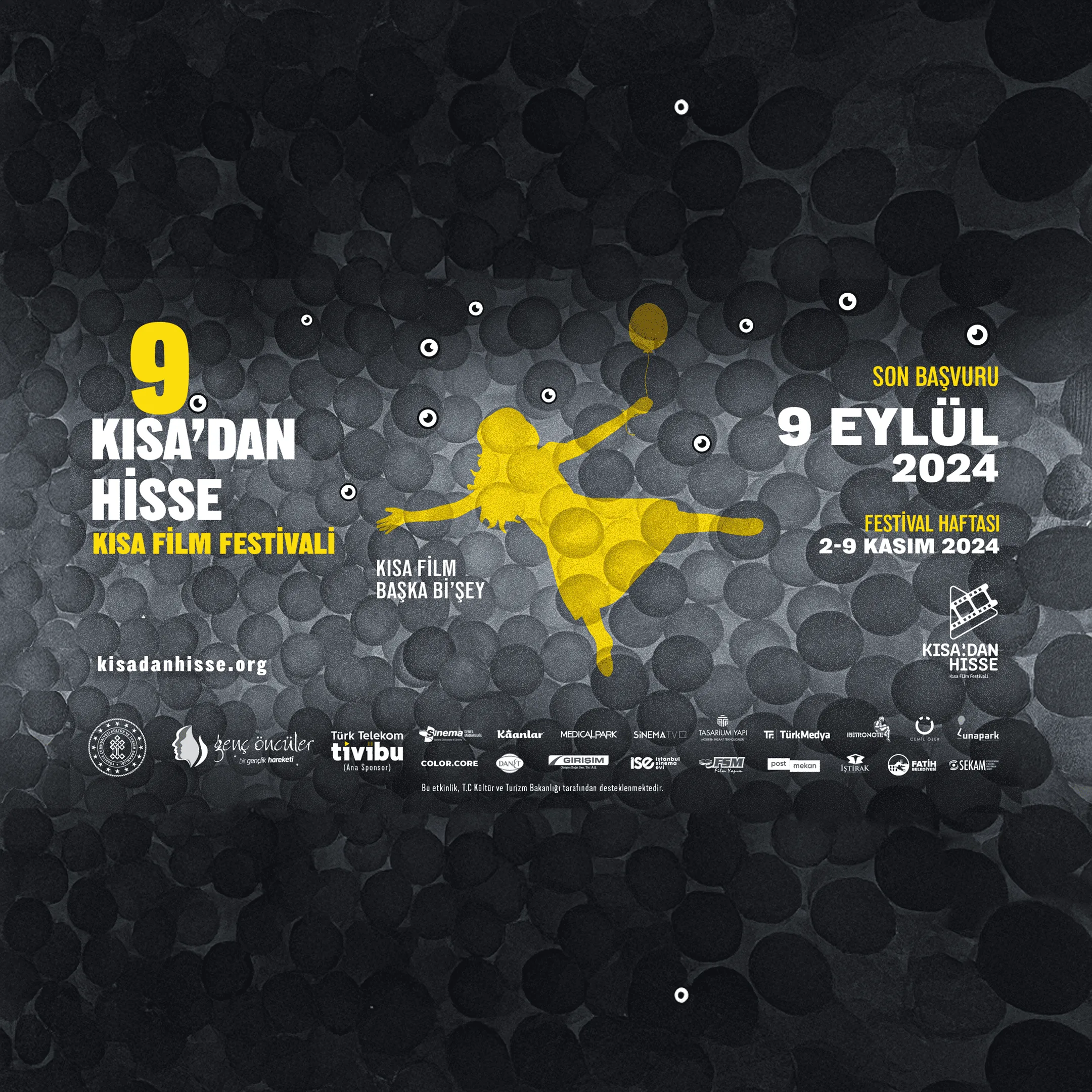 9. Kısa’dan Hisse Kısa Film Festivali kapak görseli